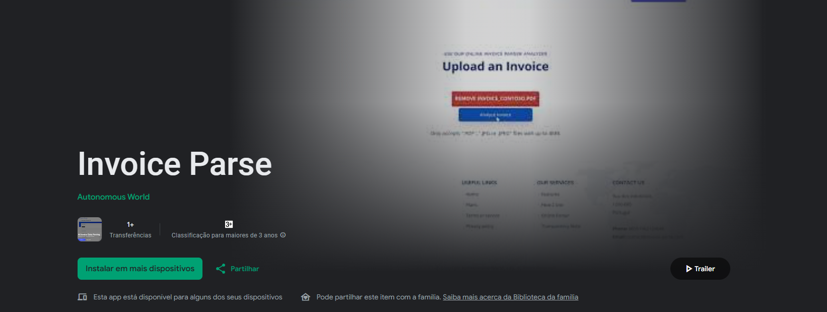 Invoice-Parse App is Now Available on Google Play Store 🚀